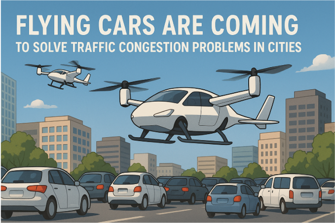 Flying Cars Are Coming to Solve Traffic Congestion Problems in Cities